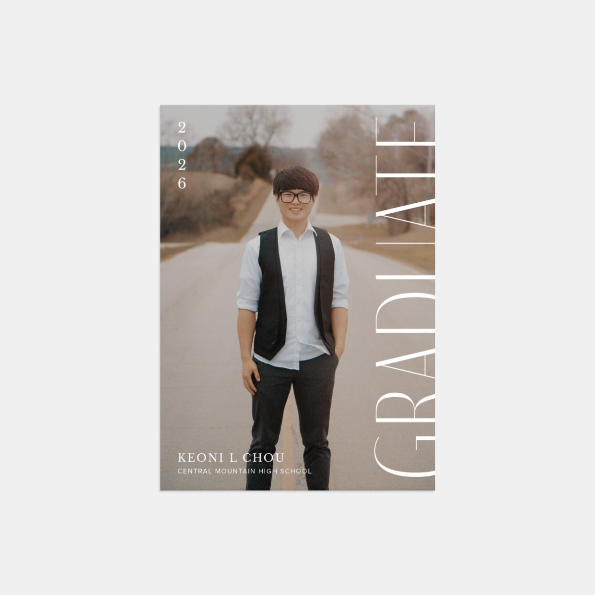 Classic Graduation Announcement by Artifact Uprising | Cards